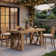 63" Bar Table, Rectangular Long Counter Height Pub Table