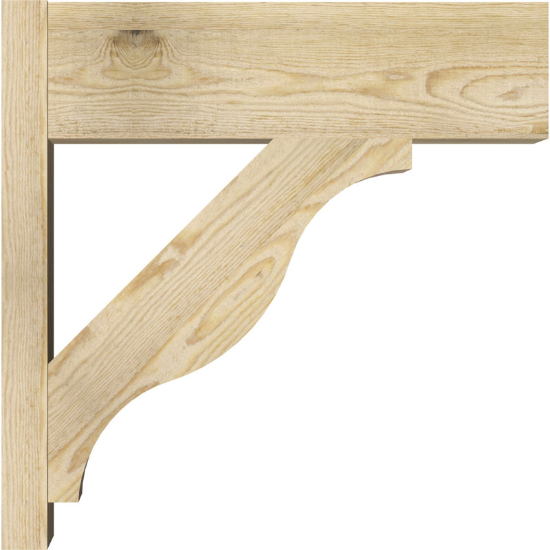 Jeu de blocs Funston, 8" W Douglas Fir (Rough Sawn), P 24 po x H 24 po
