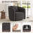 Boucle Polyester Upholstered Swivel Armchair-1201399735