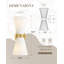 Modern 2-Light Wall Sconce With Frosted Glass Shade, Adjustable Vertical Or Horizontal Installation For Bathroom Vanity, Dressing Table, And More-852184432