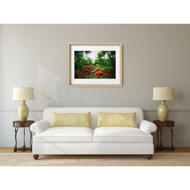 Coconut Dream Print by Joseph Regan, 22" H x 26" W x 0.75" D, Natural