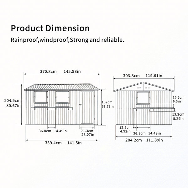 Dimensions du produit