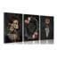 3 Piece Wrapped Canvas Print