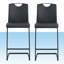 Tabouret de comptoir 25,59 po Alekay-2013197004