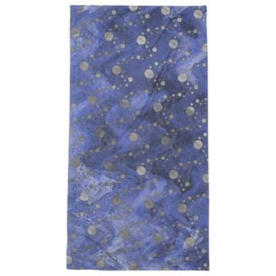 Serviette de plage planètes et étoiles