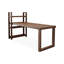 Bureau d'écriture rectangulaire en bois massif brun noisette-118374749-118374747