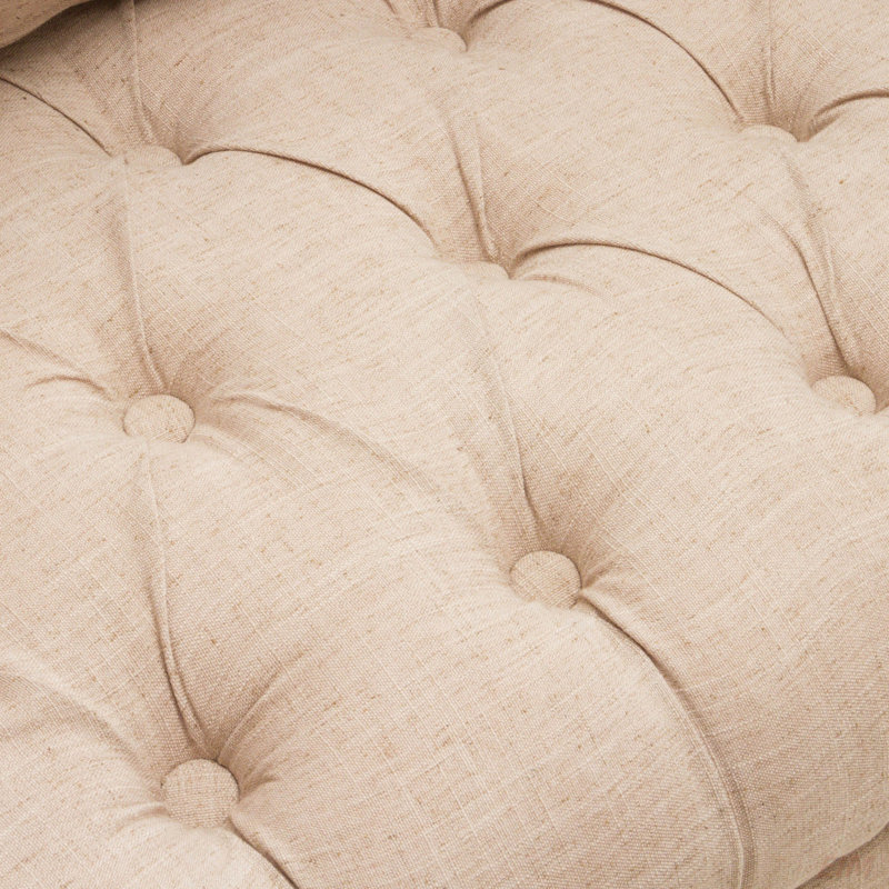 Elisabetta Upholstered Armchair, Beige