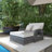 43.7" Wicker Reclining Outdoor Patio Daybed-1306237857