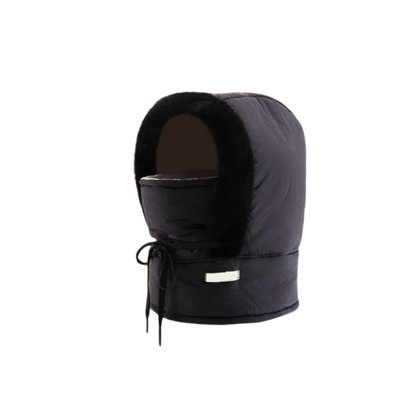 Men's And Women's Thick Lined Warm Hat With Face Mask