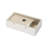 Mocoloo 10'' White Ceramic Rectangular Bathroom Sink