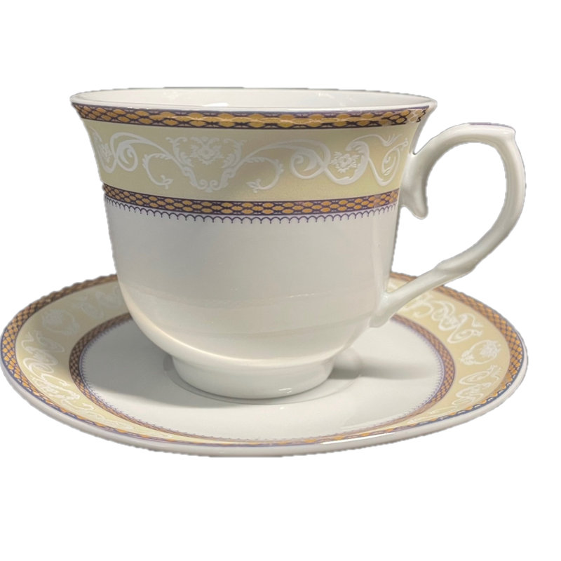 Soucoupe & tasse à thé Vanhoose, Or
