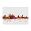 « tampa floride horizon red », impression sur toile tendue-1336752253