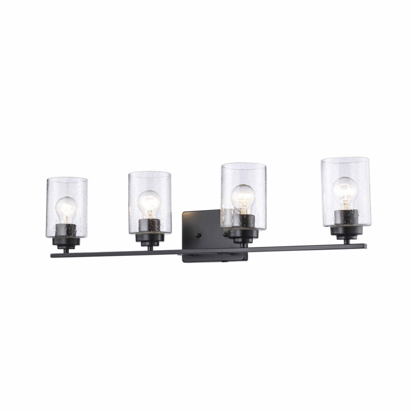 Amoret 4 - Light Dimmable Vanity Light, Black