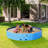 Foldable Large Dog Pet Swimming Pool with Sprinkler-95981003