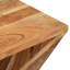 Netherlands Solid Wood Floor Shelf End Table