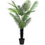 Lifelike Artificial Areca Palm, Stable Potted Fake Plant, Nature Inspired Decor for Indoor Spaces