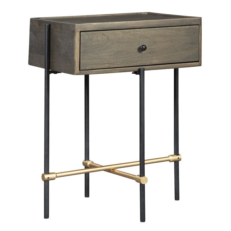Cross Legs End Table
