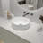 Rosefray 15.7'' White Ceramic Oval Bathroom Sink