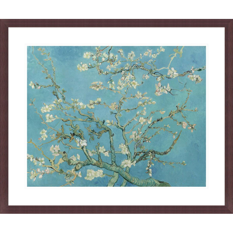 «Almond Blossom» par Vincent van Gogh, impression giclée encadrée, H 23,5 po x l 28,12 po