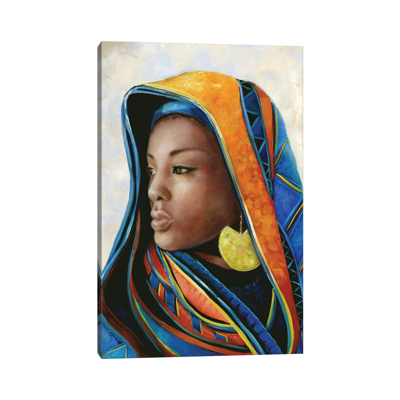 Soulful Beauty II by Donna Brooks - Wrapped Canvas Print, 20.32 cm H x 30.48 cm W