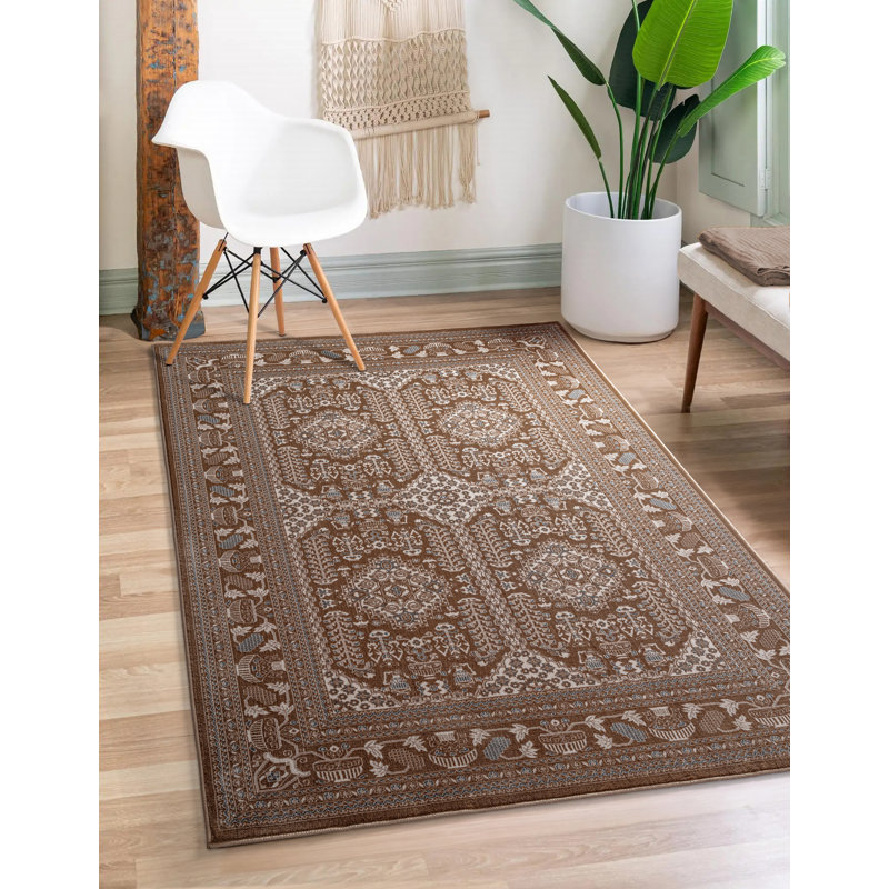 Eden Floral Indoor / Outdoor Area Rug, Rectangle 280 x 380 cm