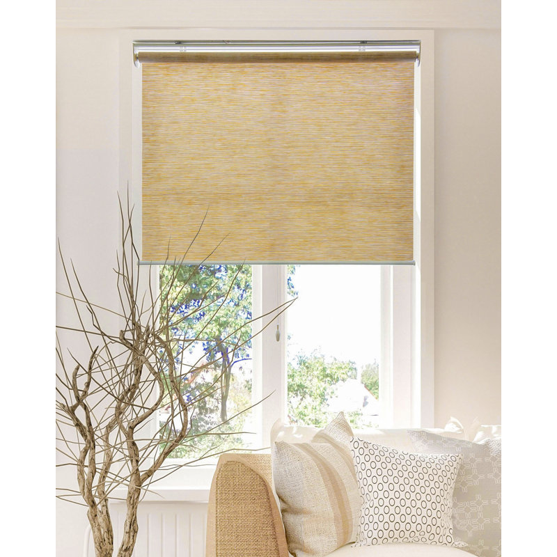 Roller Shade, 23"W x 72"L, Felton Cream