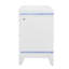 Table de chevet blanche ADALID