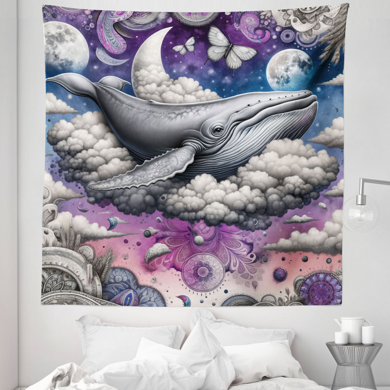 Tapisserie en microfibre, H 88 po x l 88 po