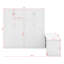 Grand lit escamotable avec bureau, tablettes et armoires-971406236