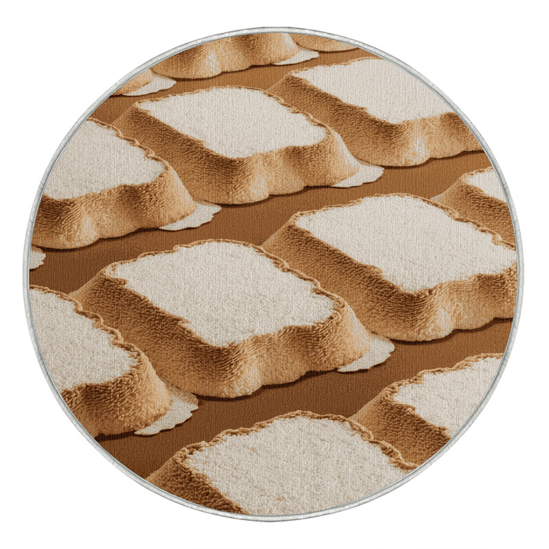  Tapis lavable Angel, Rond 7 pi