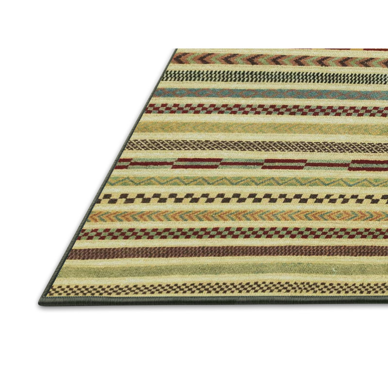 Abstract Indoor Rug, Rectangle 8' x 12'