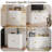 31.5" Wargo With Storage,Set Of 3,Wooden Buffet Cabinet With 2 Buffer Doors And 3 Adjustable Shelves,Suitable For Dining Room,Kitchen,Living Room-653296998-653699779