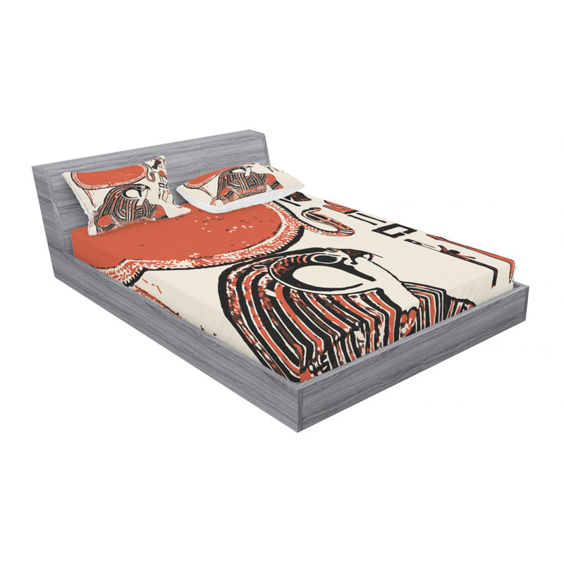 Microfiber Sheet Set, Full Sheet Set with Fitted Sheet