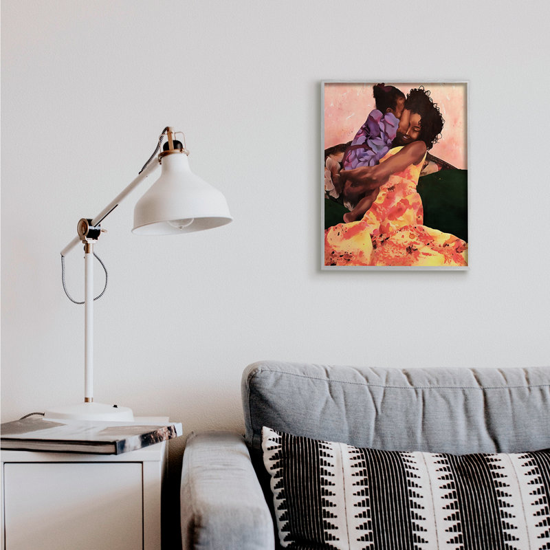 «Motherly Hug», Estampe numérique Farmhouse, H 20 po x l 16 po