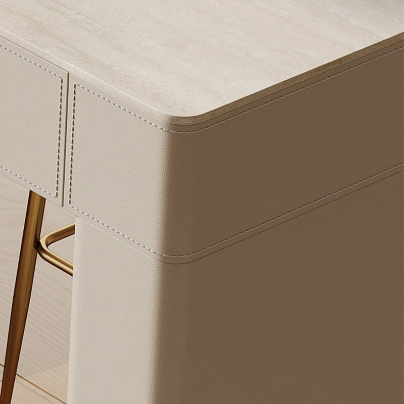 Italian minimalist bar table, 39.3"H x 70.8"L x 15.7"W