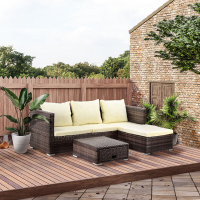 Rattan Sofa Set