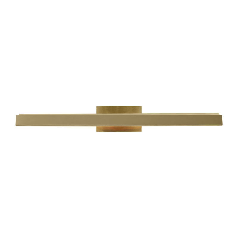 Trave Dimmable LED Wall Mount Picture Light, Hand-Rubbed Antique Brass