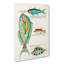East Indies Fish Illustrations Douzieme by Pierre-Joseph Redoute - Wrapped Canvas-55342465