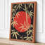 Bamboo Circle Japandi 1 Piece Wrapped Canvas Wall Art-1996377394-1996377402
