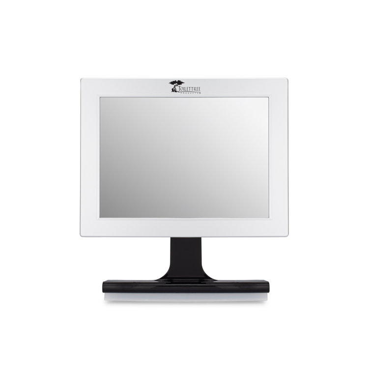 Fogless Vanity Shower Mirror with 360-Degree Adjustable Bracket