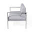 Creasy 142 cm W Metal Patio Sofa with Cushions