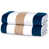 Light Brown/White/Dark Blue