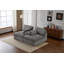 Double méridienne, canapé-lit modulaire en nuage, canapé-lit modulaire à assise profonde pour la chambre à coucher du salon-1289437975