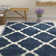 Bertl Shag Performance Geometric Rug
