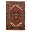 Neave Oriental Area Rug in Red