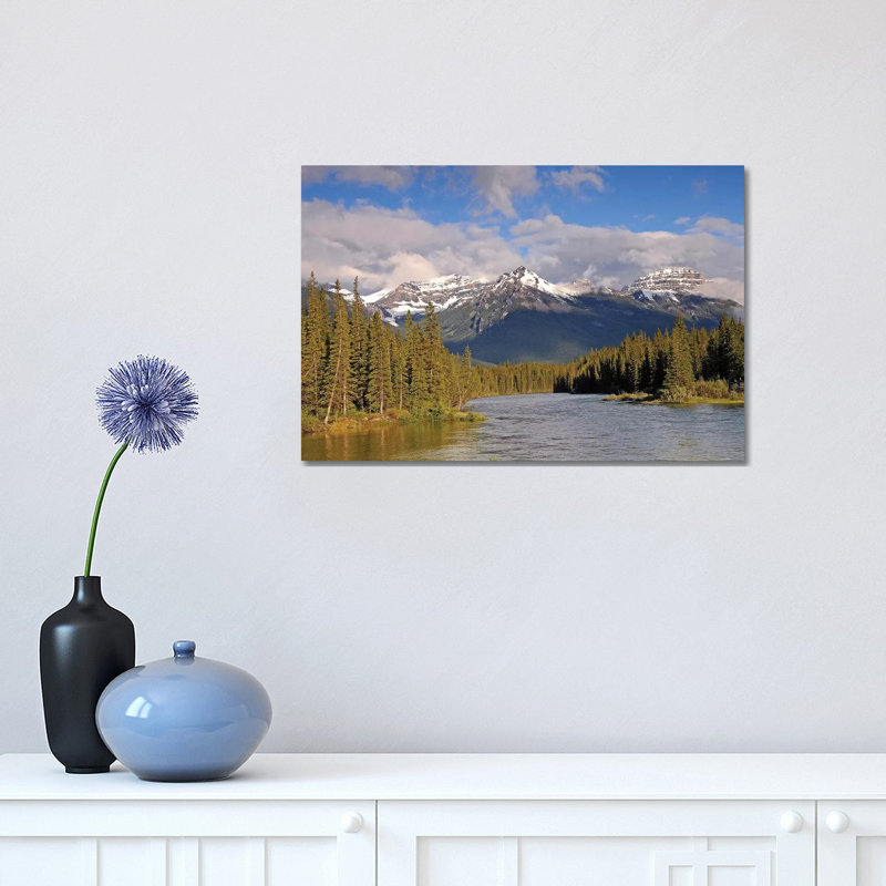 The Canadian Rockies by Brian Wolf - Wrapped Canvas Print, 30.48cm H x 45.72cm W x 1.91cm D