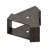 Trio Floor Shelf Coffee Table with Unique Triangular Prism Design-89923923