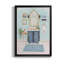 «Blue Bath II», peinture sur toile encadrée-534851859-534851857
