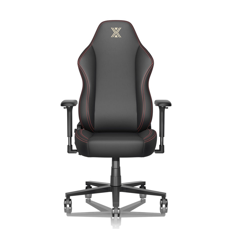 Fauteuil de jeu en simili cuir Merryman, Noir