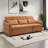 2-in-1 Three-seater Sofa With A Sofa Bed And A Reversible Recliner, Curved Armrests With Tufted Detailing And Usb Charging Ports-1975799574